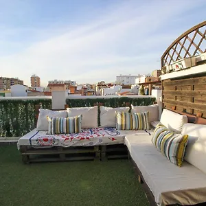 Cz-casa Azul Terraza Playa Malaga